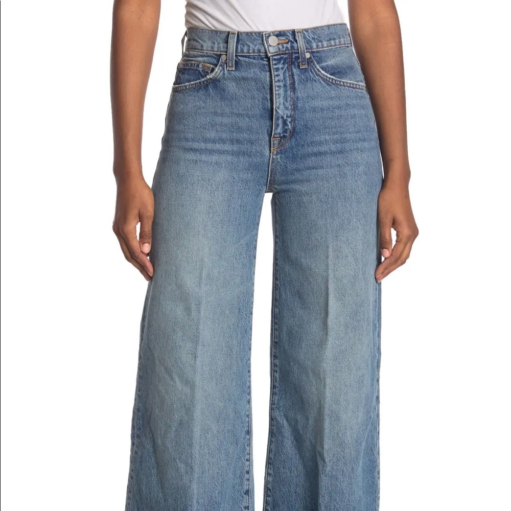 Baldwin BLDWN High Rise Wide Leg Denim Jean